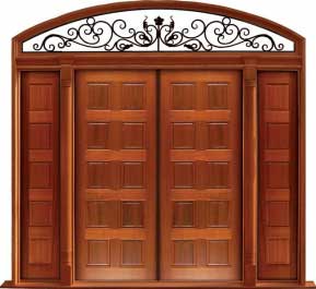 10 panel: double door