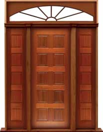 10 panel: double door