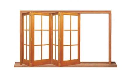6 light: four sash bifold (all left or all right)