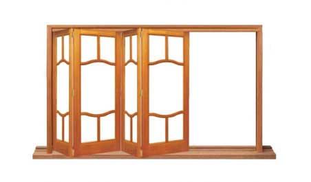 coathanger: four sash bifold (all left or all right)