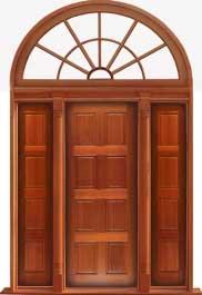 8 panel: door in frame