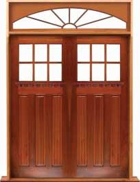 ashgrove: double door +  two sidelights