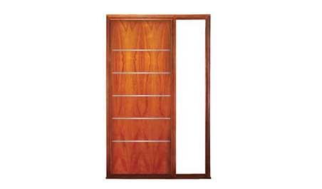 fineline: single door + fixed glass on right