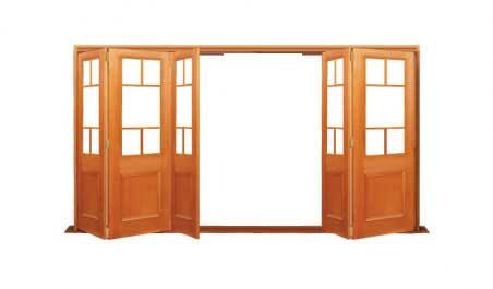 hopscotch: five door bifold - 3 one way 2  the other