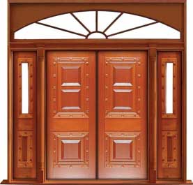 mediterranean: double door