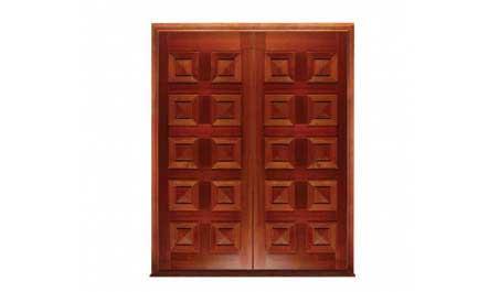 tessellated bat: double door