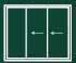 three sash window (2 sliding)