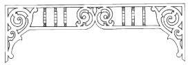 Edwardian Room Division Arch